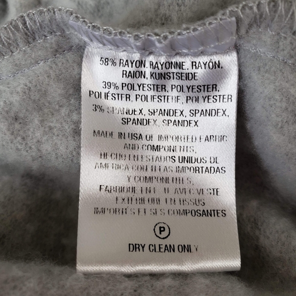 Samantha Dru | Gray Zip Down Ruffle Cardigan S - Picture 6 of 6